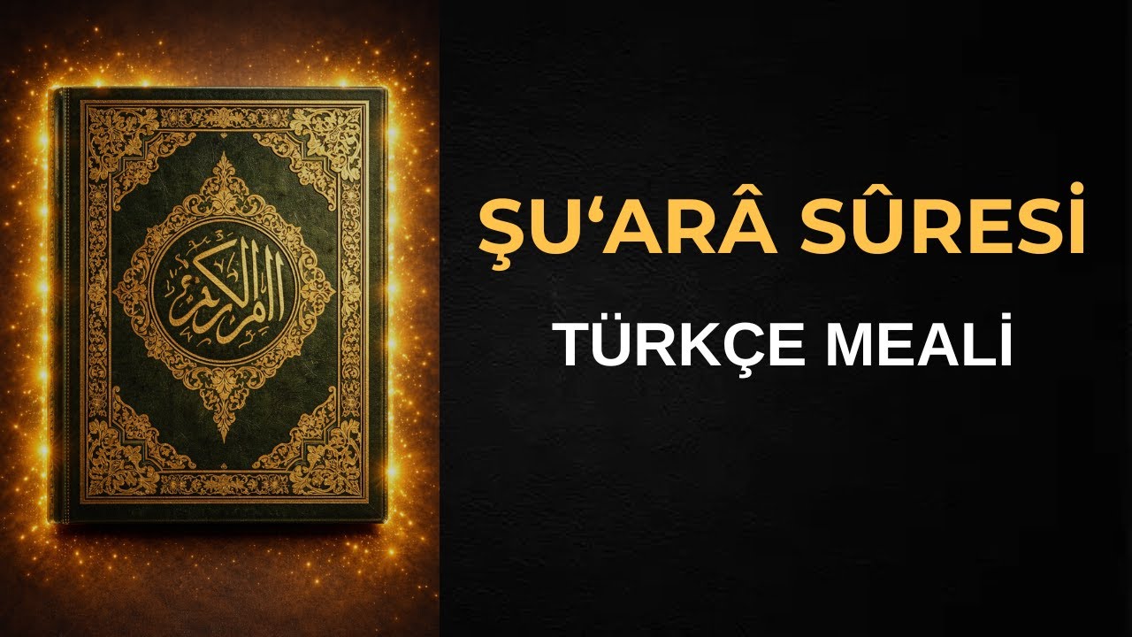 Şuara Suresi Türkçe Meali | 26. Sure | Kur'an-ı Kerim