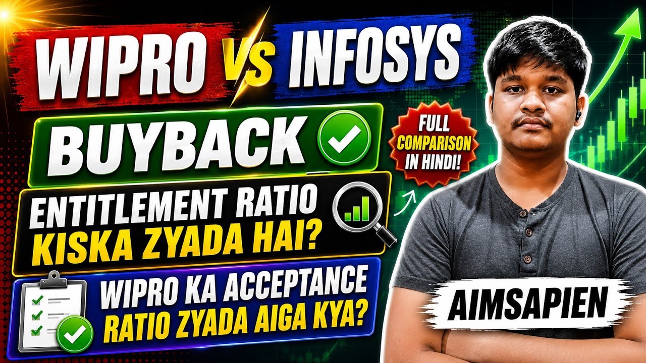 Infosys vs Wipro Buyback kisme malai zyada hai? | Aimsapien 