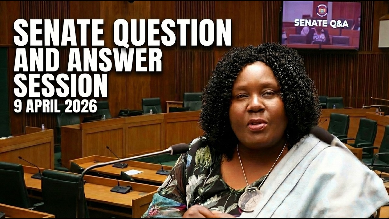 Senate QUESTION AND ANSWER 9 APRIL