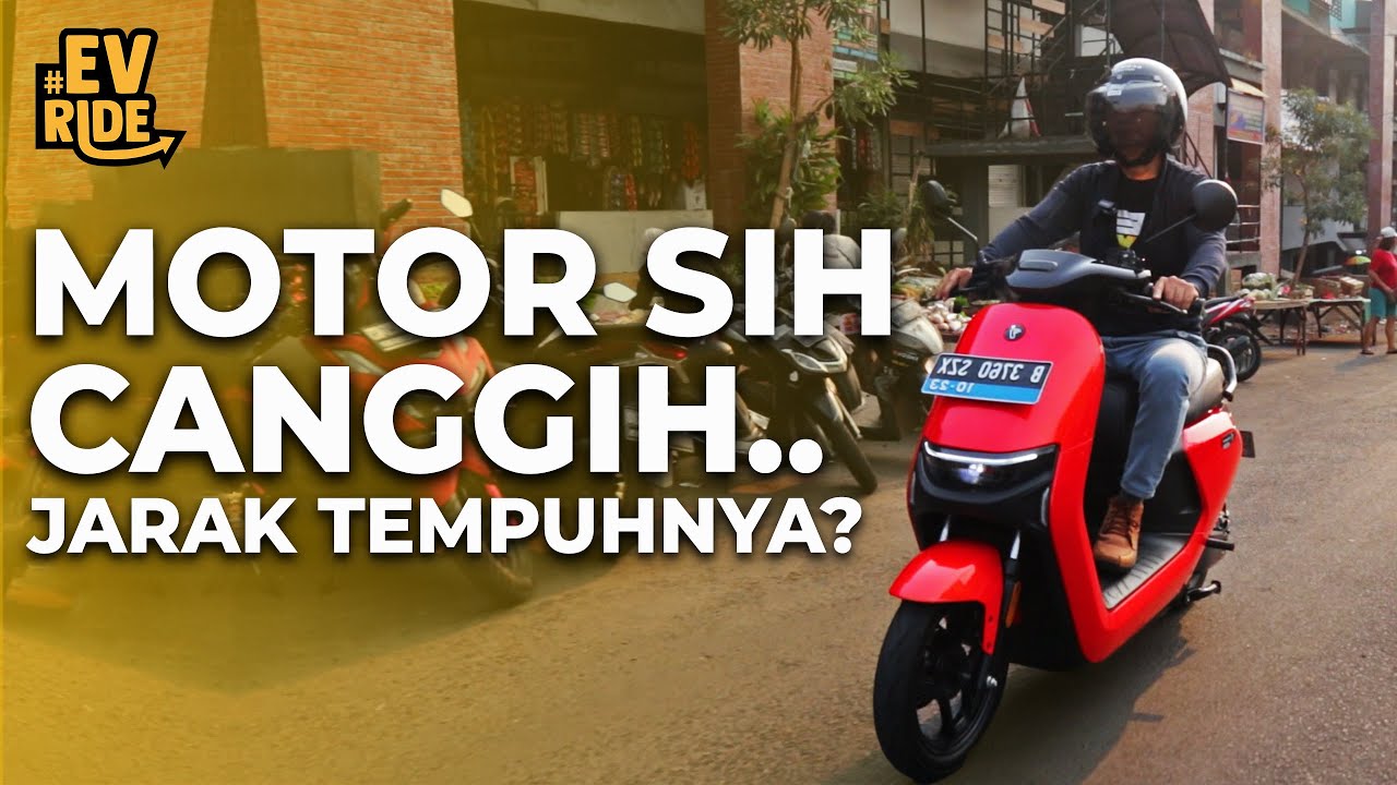 TEST JARAK TEMPUH MOTOR LISTRIK PREMIUM! SEGWAY N100!! HASILNYA...