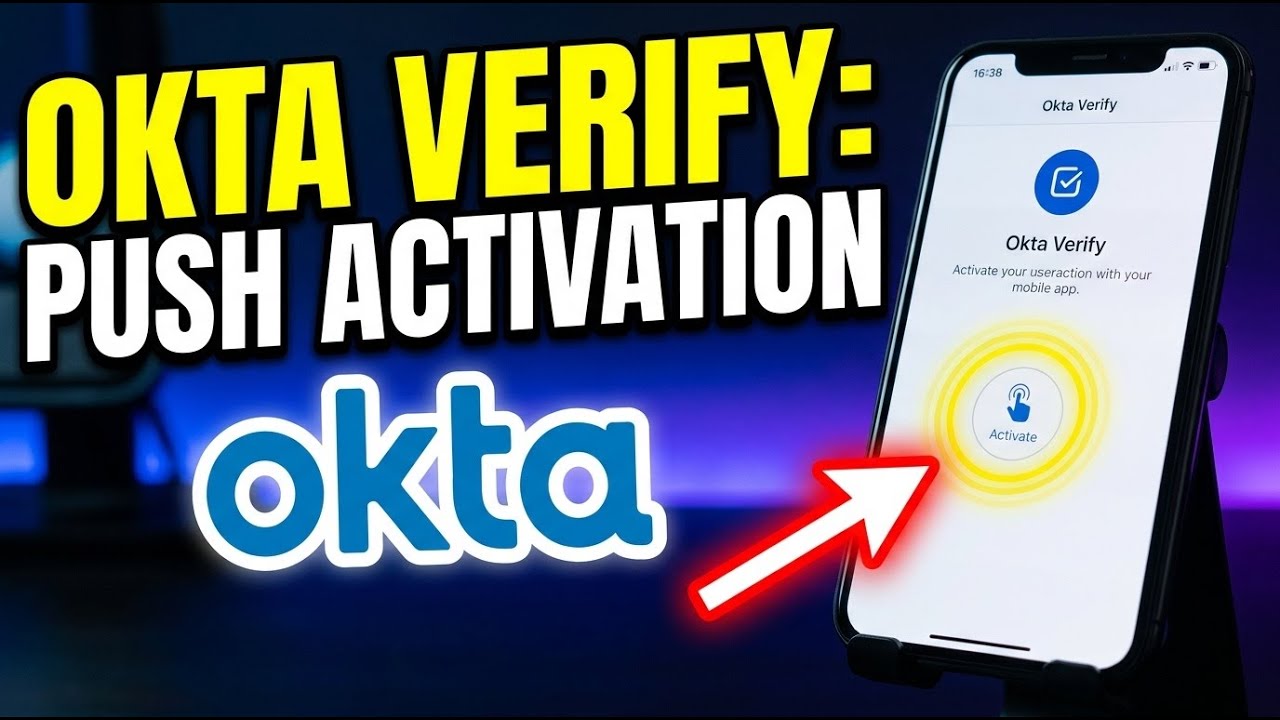 How to activate Okta Verify for push authentication - Easy Tutorial