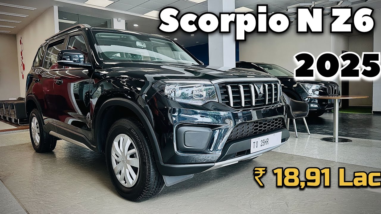 Mahindra Scorpio N Z6 AT 2025 | Mahindra Scorpio N 2025 | Full Review 🔥