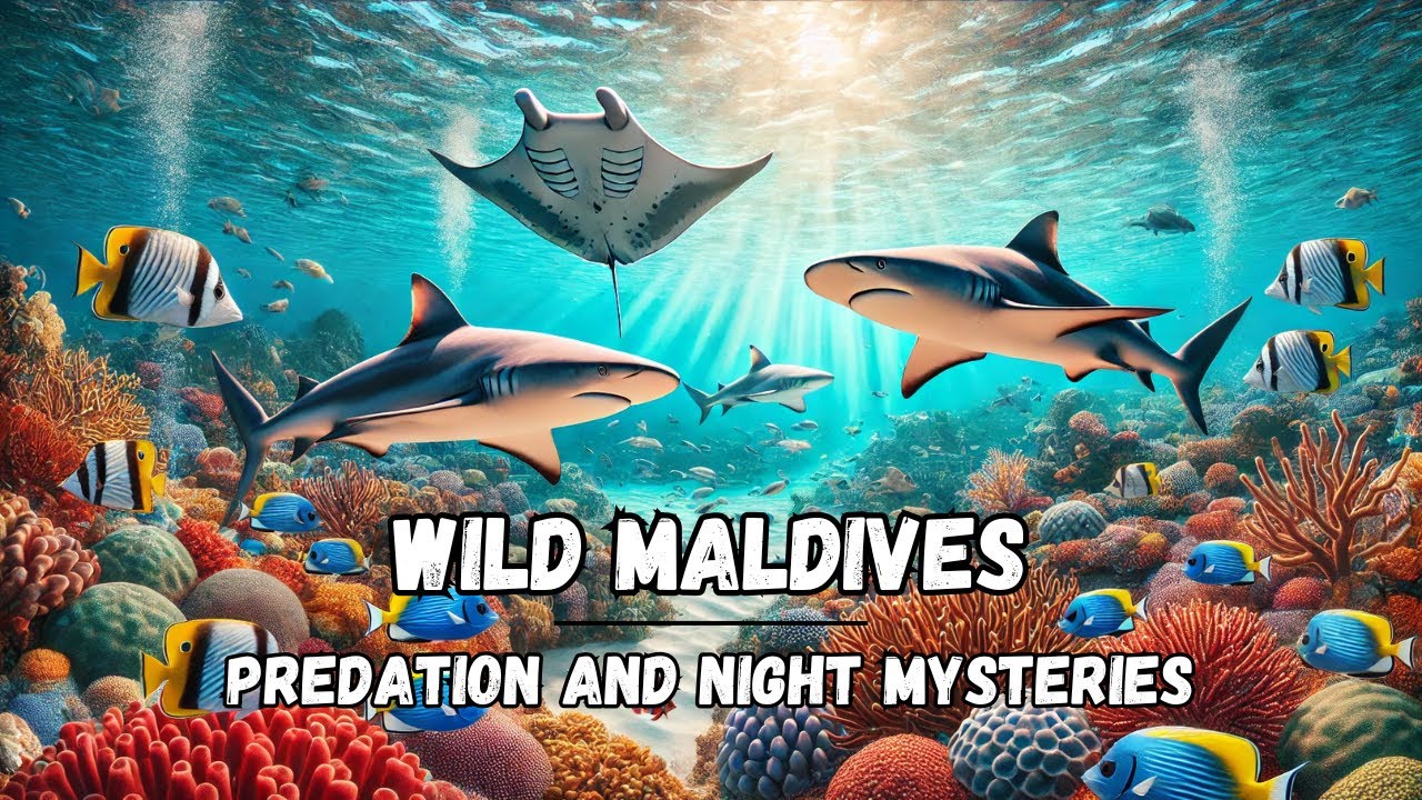 Meeting the Sharks of the Maldives - Central Cruise [4K]