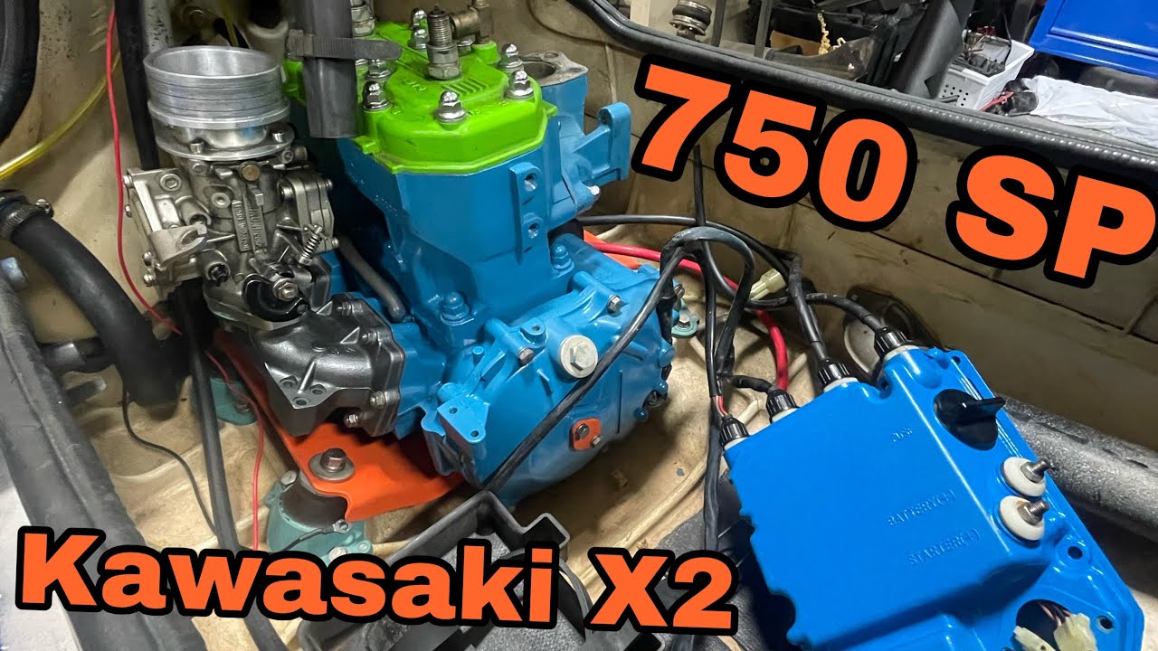 I Blew Up my Jet Ski Motor so I 750 Swapped it!!! (Again) Kawasaki X-2 Jet Ski