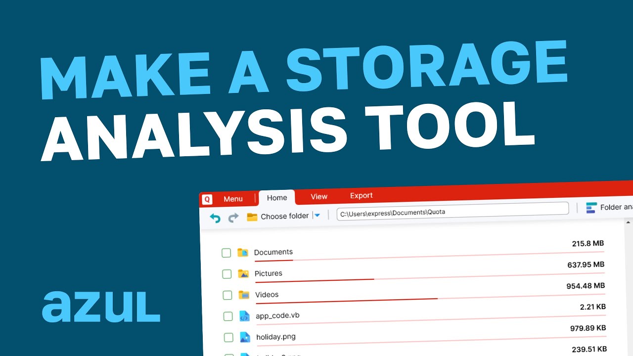 WPF C#/VB - How to Analyse Storage on Your PC