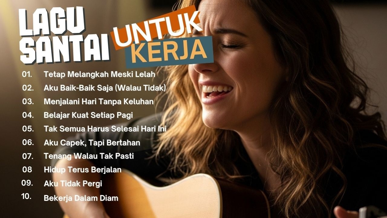 SLOW ROCK INDONESIA 2026 TERPOPULER | Musik Kerja Nyaman & Mengalir Stabil