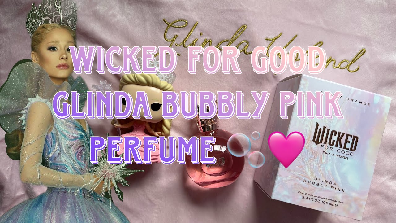 Ariana Grande Wicked For Good Glinda Bubbly Pink Perfume Unboxing 🫧🩷✨
