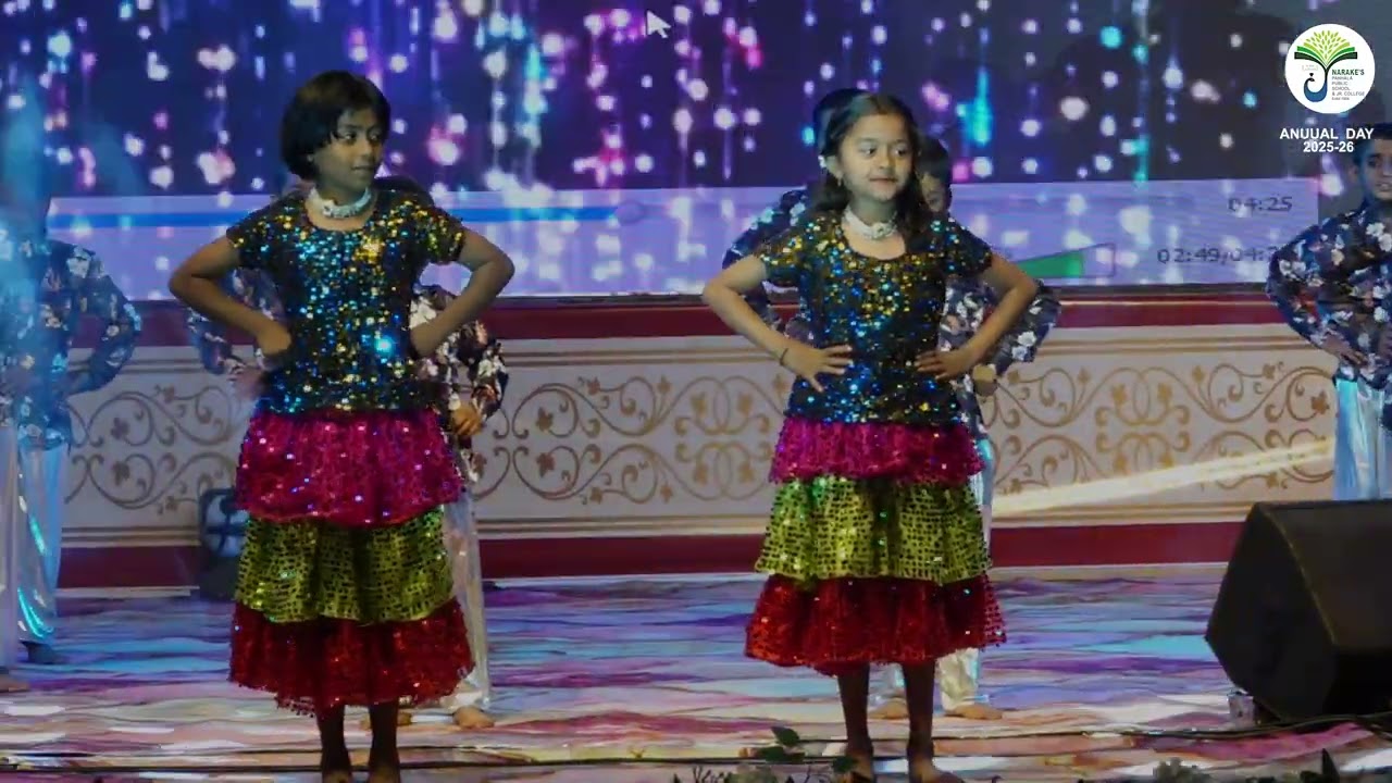 Retro Theme_ Annual Day 2025-26 - Narake's Panhala Public School & Jr. College