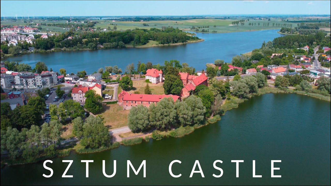 Sztum Castle [FromAbove] [4K]