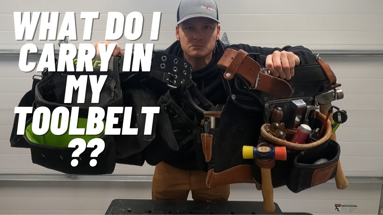 Toolbelt Setup For A Handyman Or Carpenter | HANDYMAN HEADQUARTERS |