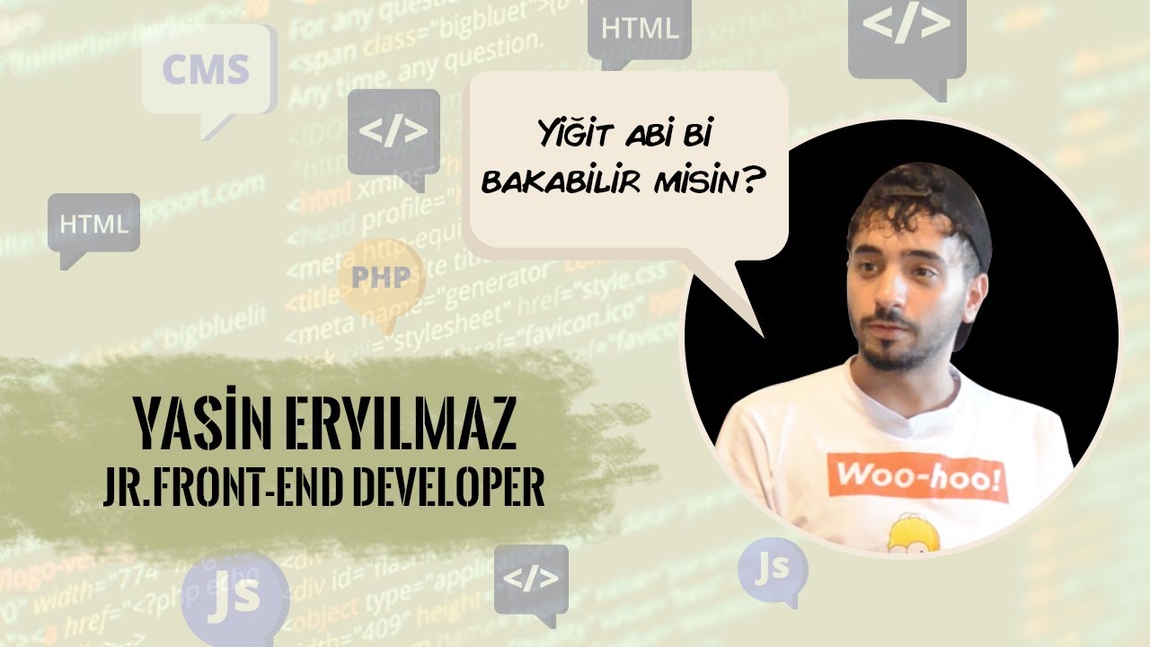 Detroit Digital Team - Bölüm 1: Yasin Eryılmaz Front-End Developer