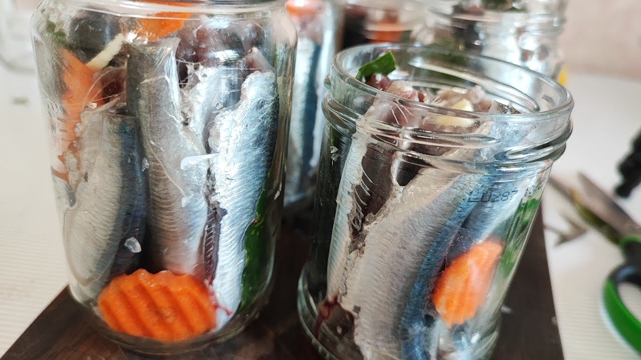 Conservo le sardine da portare in barca,non compriamo sardine in scatola!