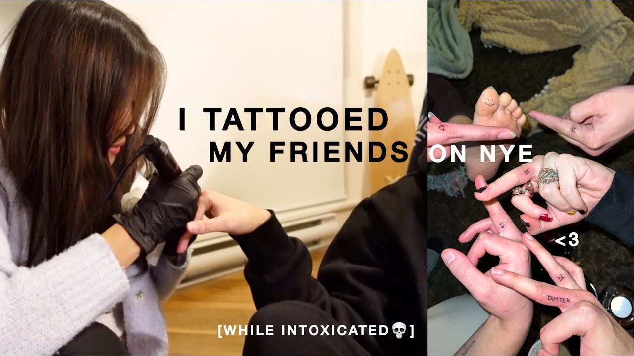 I tattooed 8 people while I was drunk with no experience
