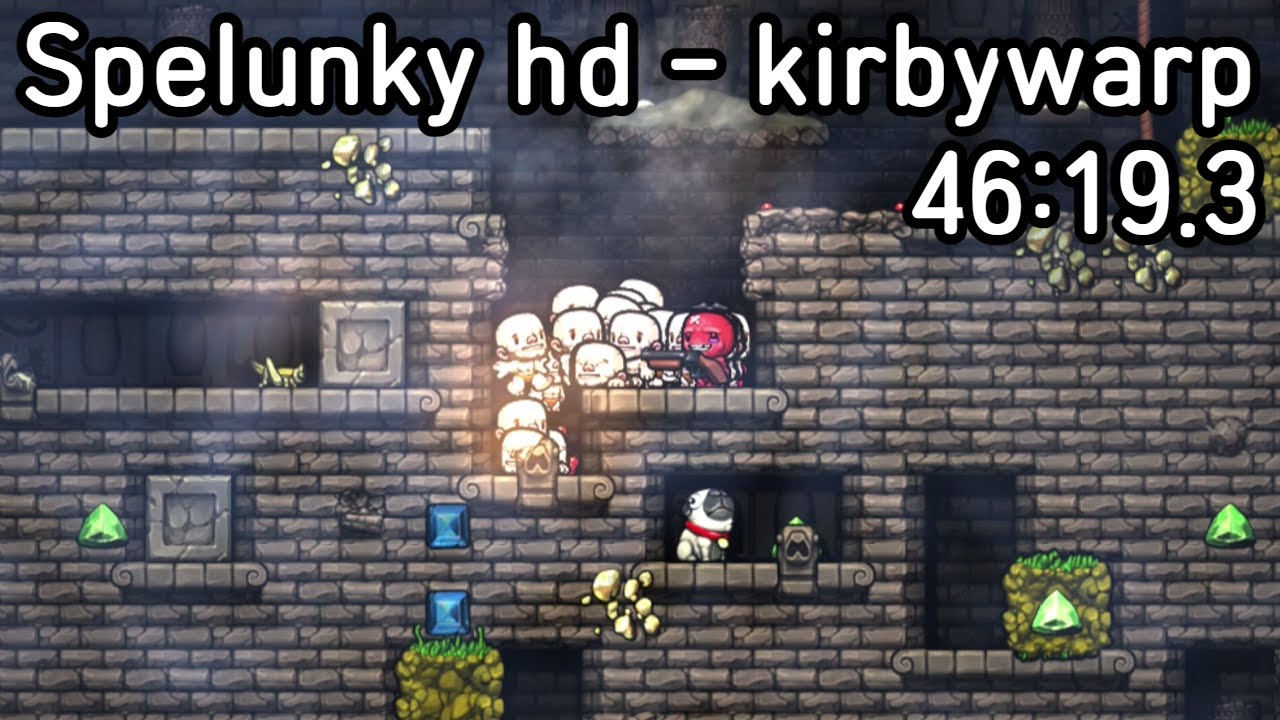 Spelunky HD - kirbywarp 46:19.3