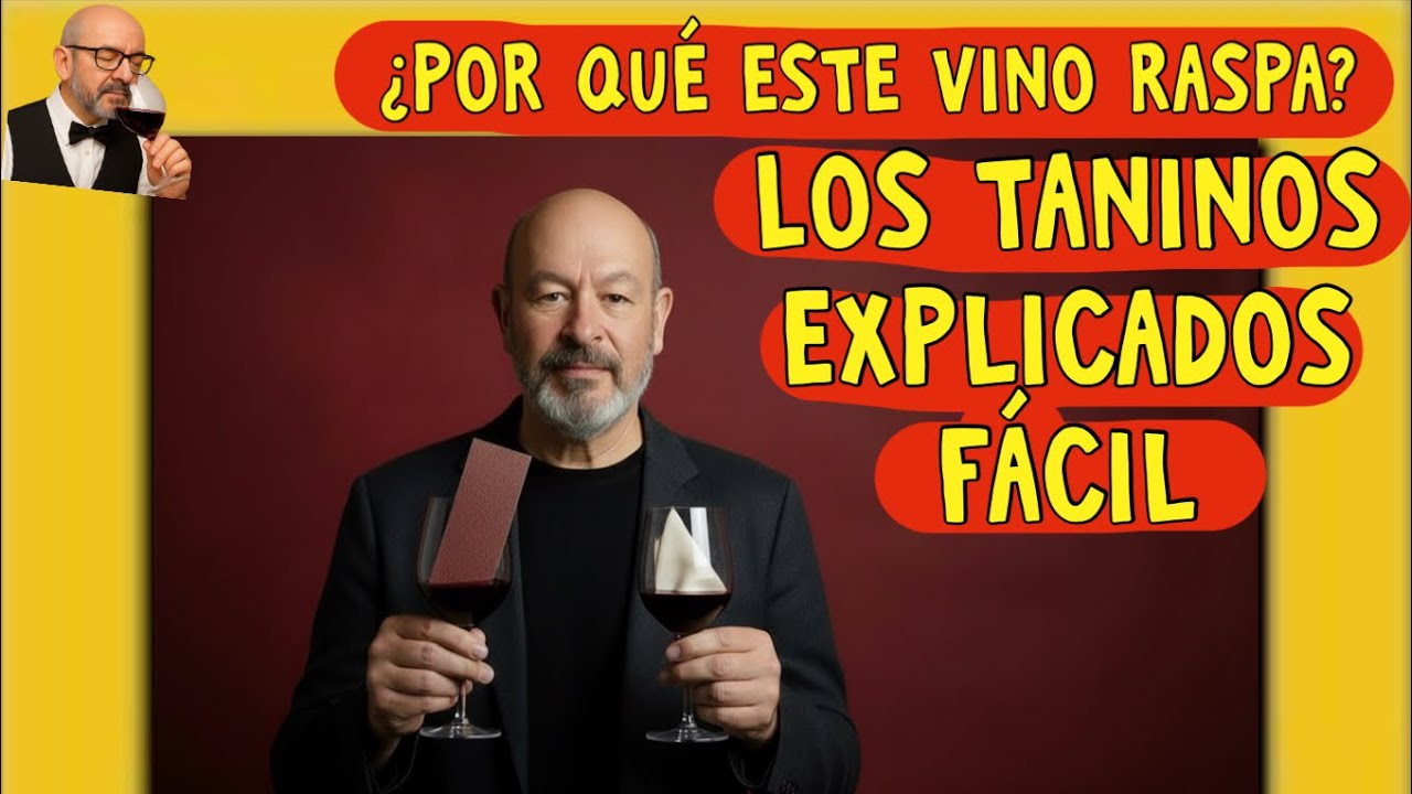 (466) ¿POR QUÉ ESTE VINO RASPA? LOS TANINOS EXPLICADOS FÁCIL