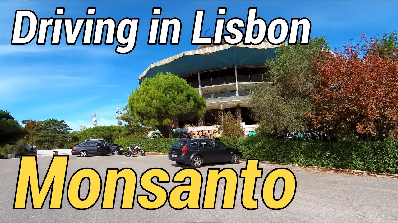 Scenic Driving in Monsanto Forest Park, Lisbon - Portugal [4K]