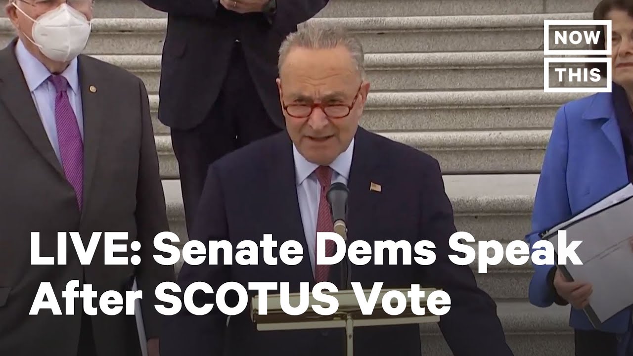 Senate Democrats Speak After Boycotting SCOTUS Vote | LIVE | NowThis