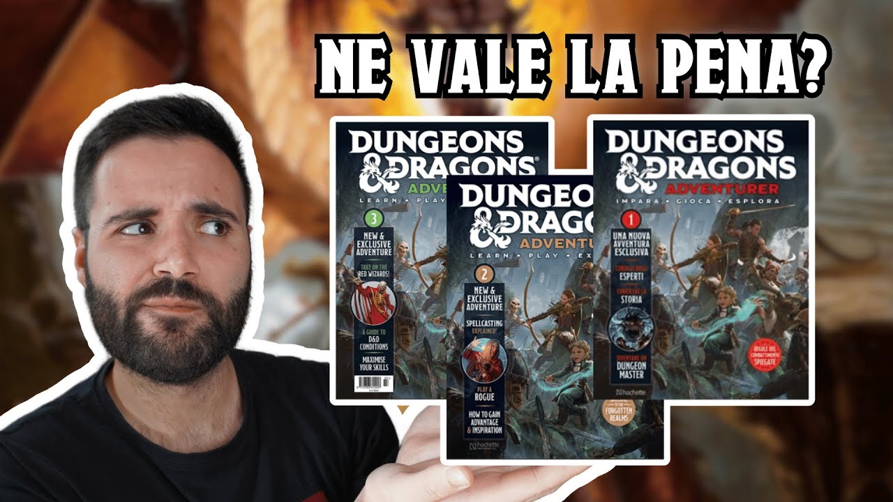 D&D Adventurer 📖 Recensione completa numeri 1-3