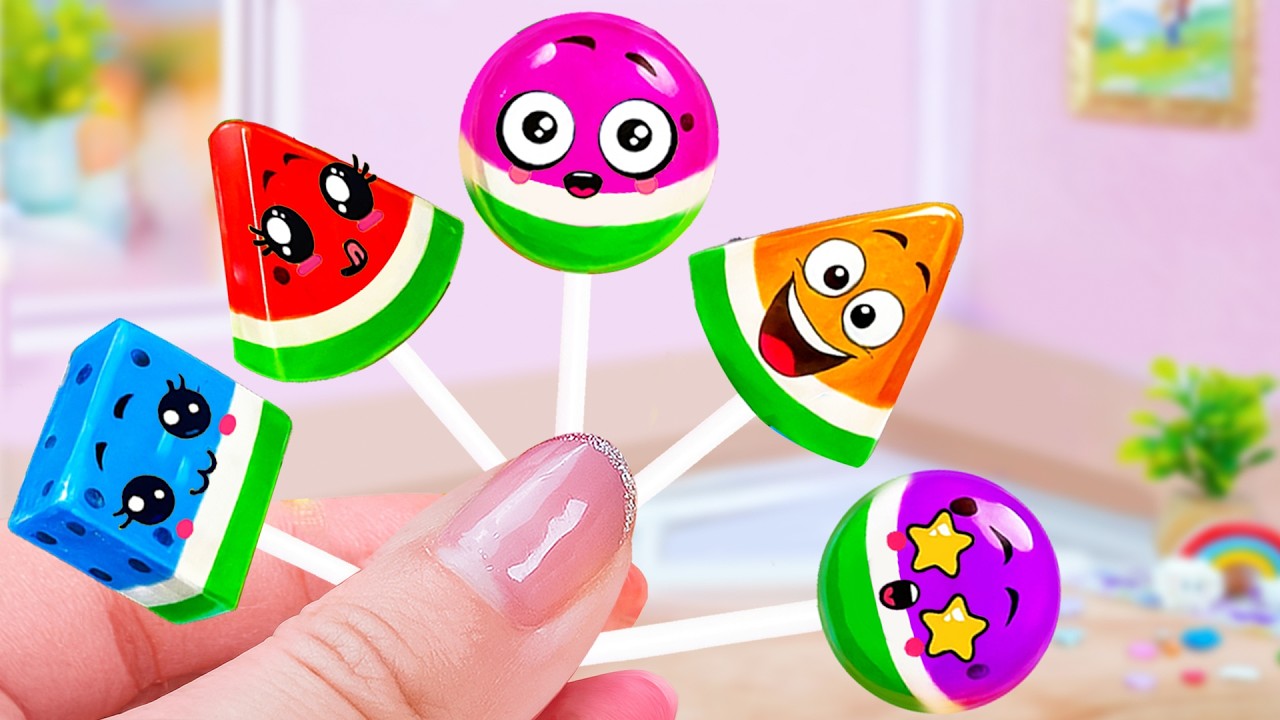 Cutest Fruit Jelly Ice Cream 🌈 Top Yummy Miniature Jelly Recipes 🍉 Petite Sugar