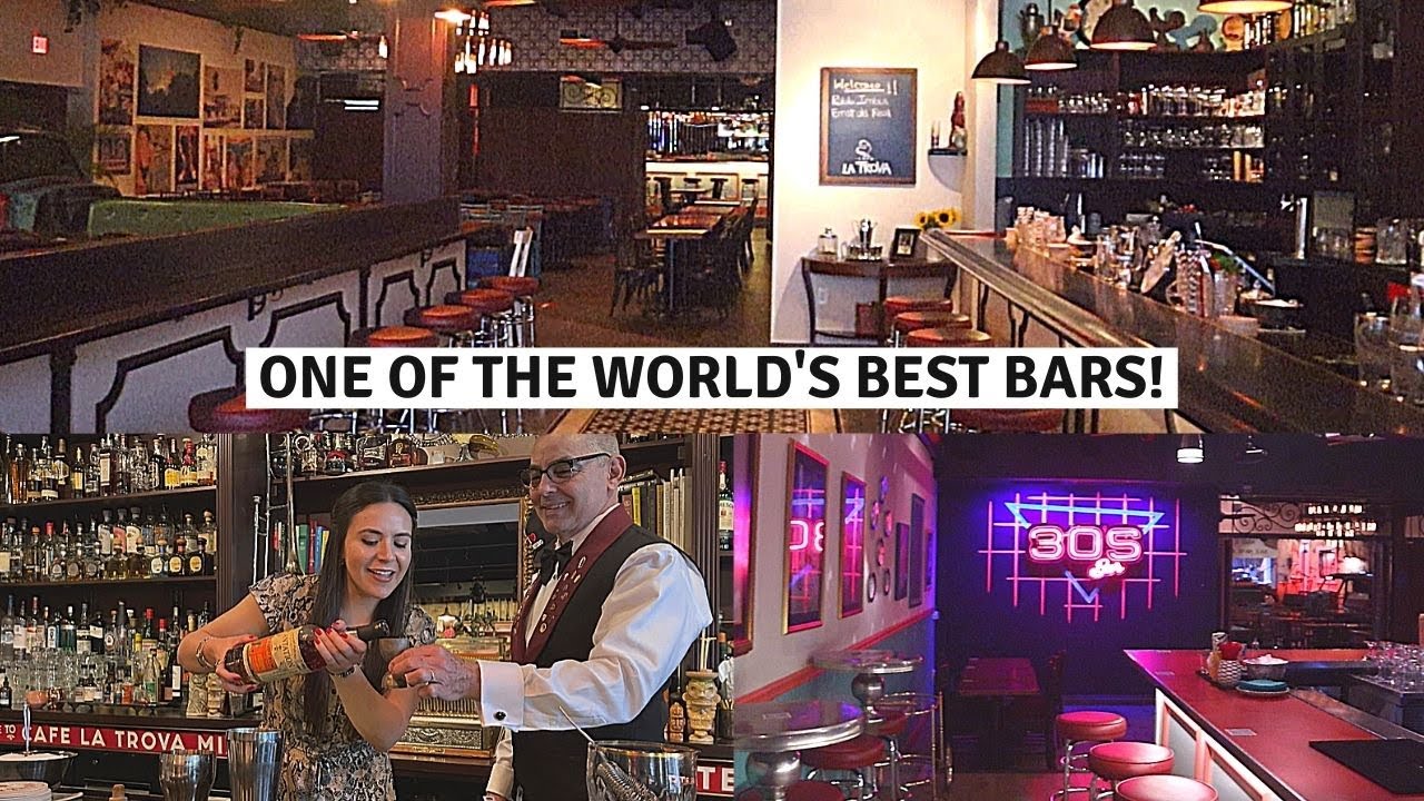 Inside one of the WORLD'S BEST BARS! Cafe La Trova - Top Restaurants in Miami, FL