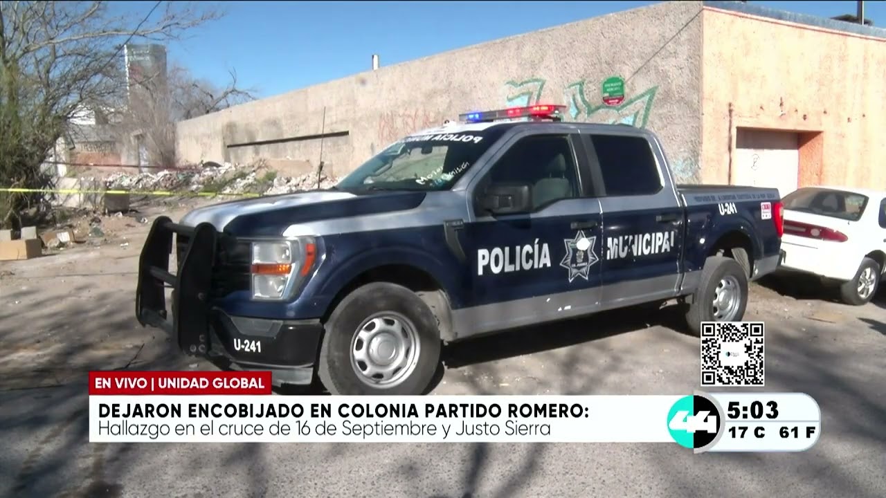 Dejaron encobijado en colonia Partido Romero