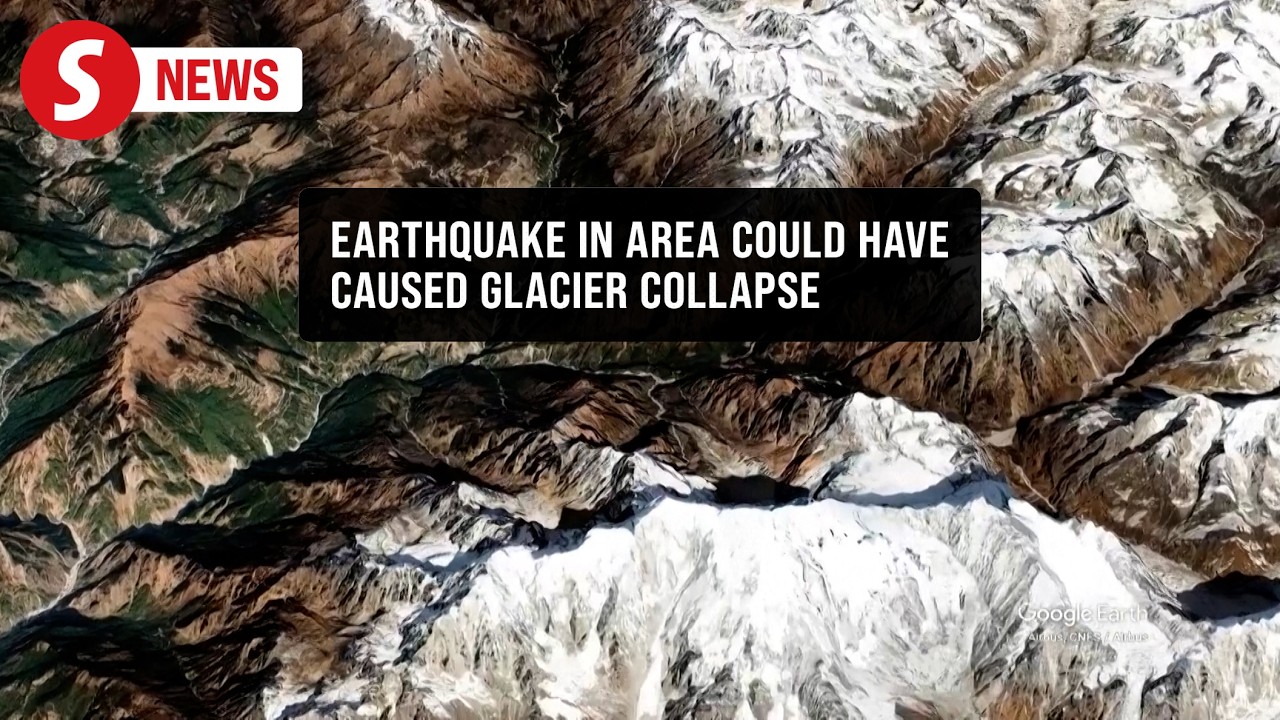 ANIMATION: Path of suspected ice-rock avalanche which flooded Nepali villages
