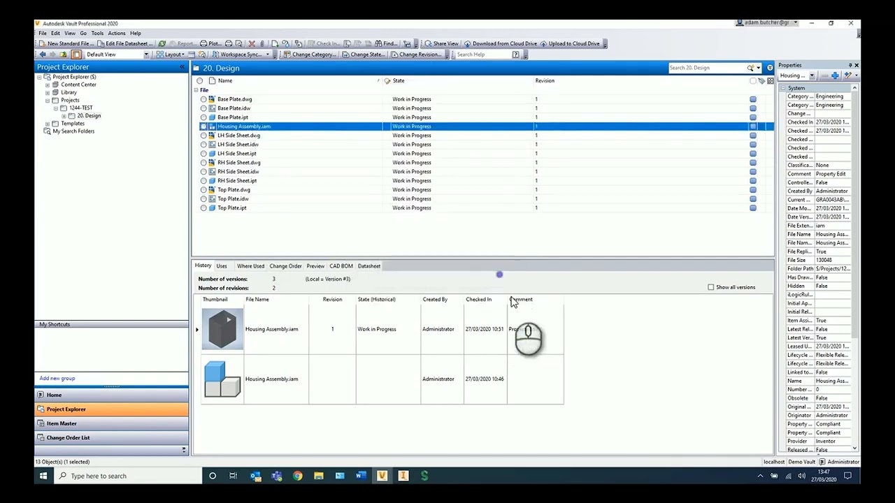Graitec PowerPack for Autodesk Vault Export Structure to DXF