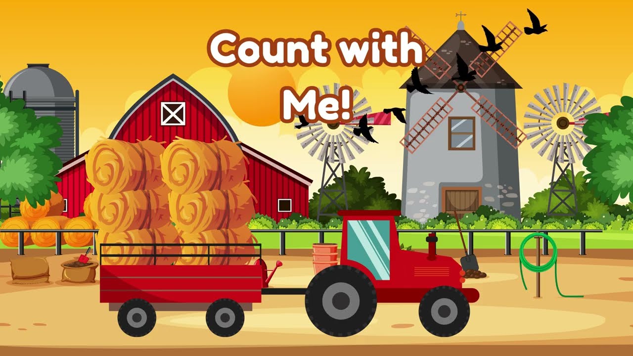 Farmyard Adventure &ndash; Learn Animal Sounds, Colors, and Counting for Kids!