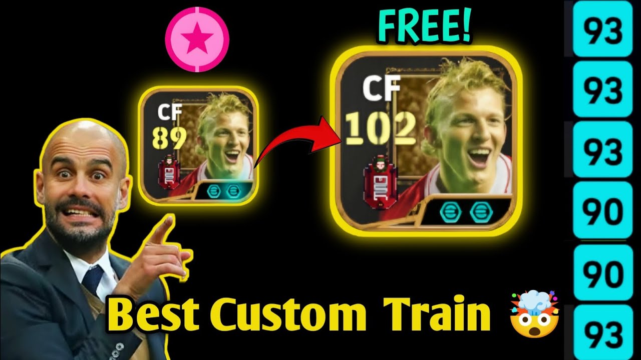 Dirk Kuyt 103 Rated Best Custom Training  | eFootball 2026 Mobile🥶🤯