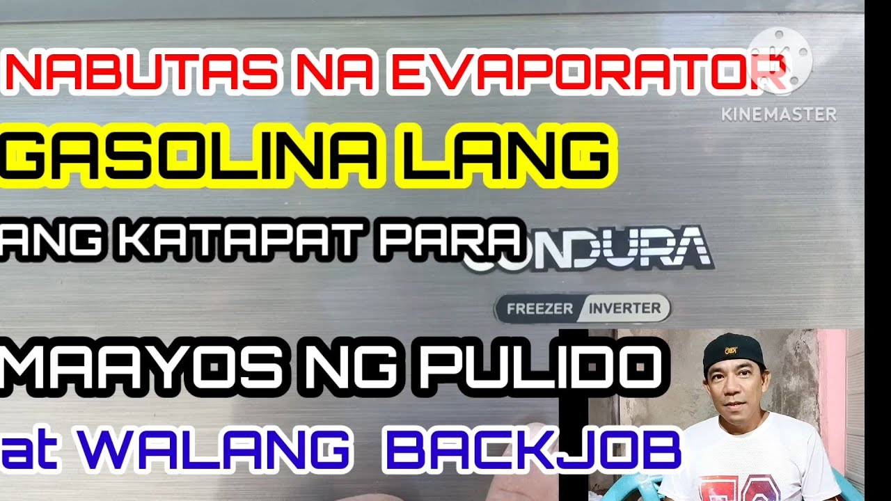 NATUSOK NA EVAPORATOR UPRIGHT FREEZER...ETO ANG GAWIN NYO PARA MATIBAY....