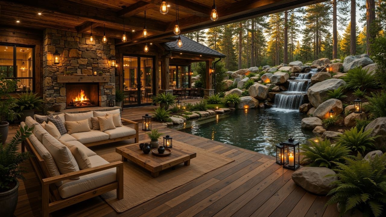 Quiet Jazz Ambience To Relax Mind & Relieve Stress | Cozy Nature Lounge With Slow Jazz For Deep C...