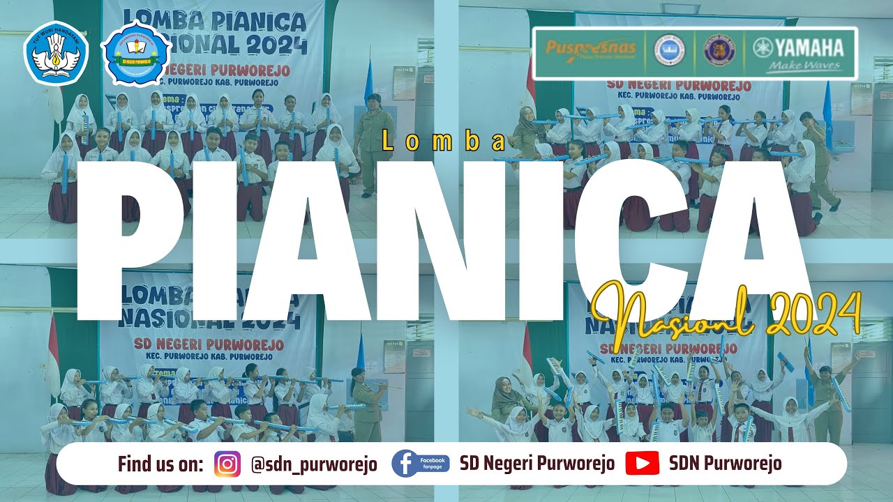 Lomba Pianica Nasional 2024 - Ansambel B - SD Negeri Purworejo - Purworejo - Jawa Tengah