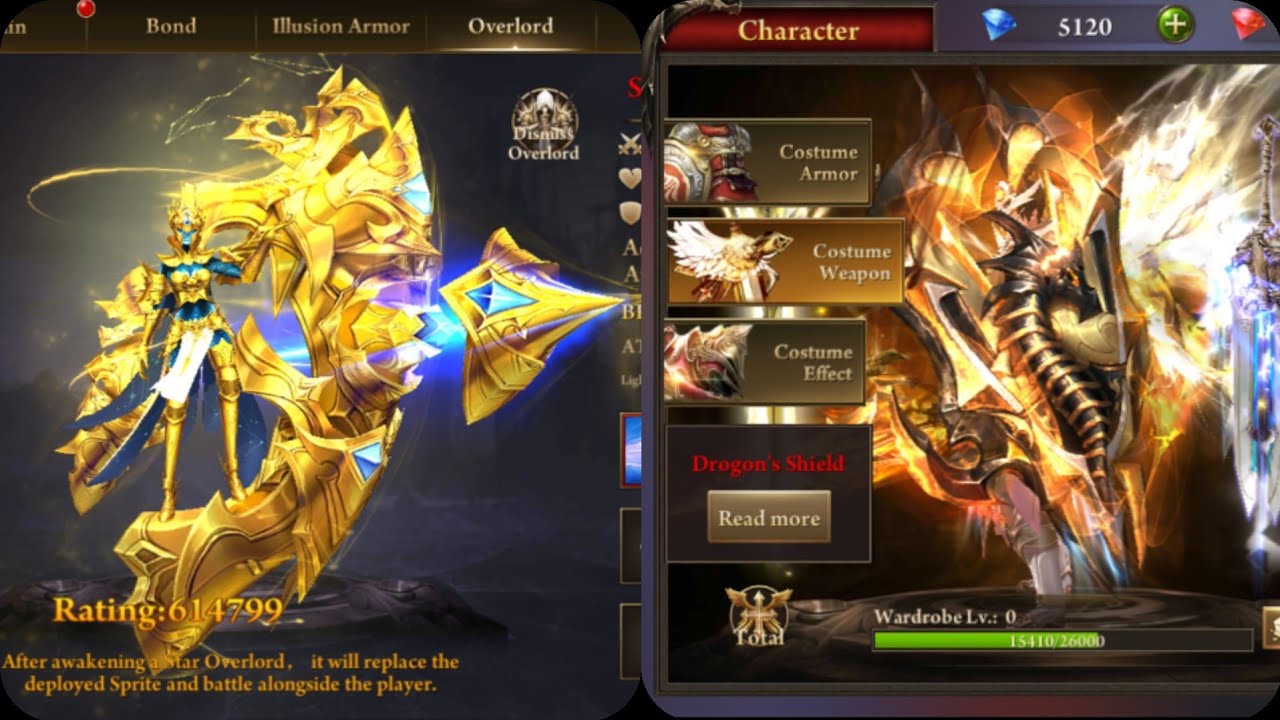 Era of Celestials - Divine Weapon : Drogon's Shield | Overlord : Sagittarion | Activation