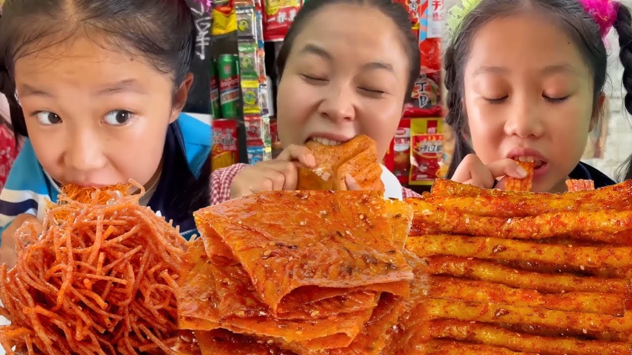 Kumpulan video TikTok camilan Tiongkok jaman dulu, kompilasi camilan Tiongkok masa kecilEP