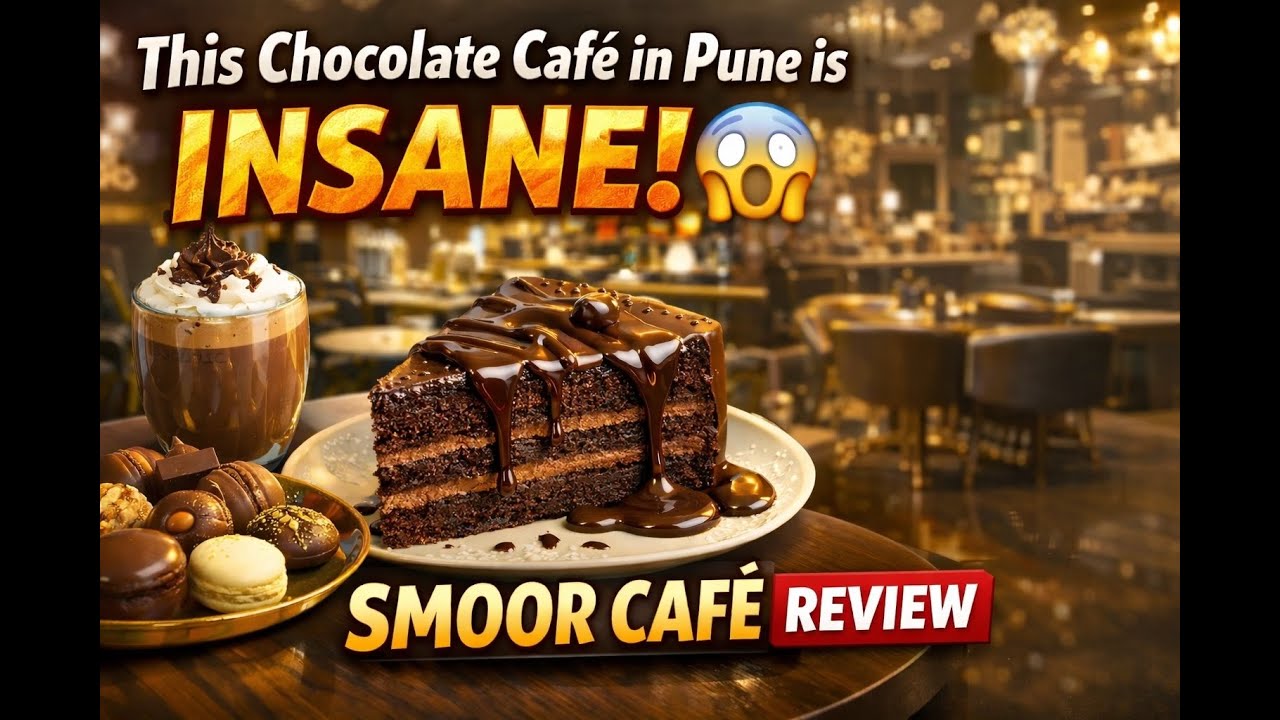 Pune’s Most Luxurious Chocolate Café? 🍫 | Smoor Café Honest Review