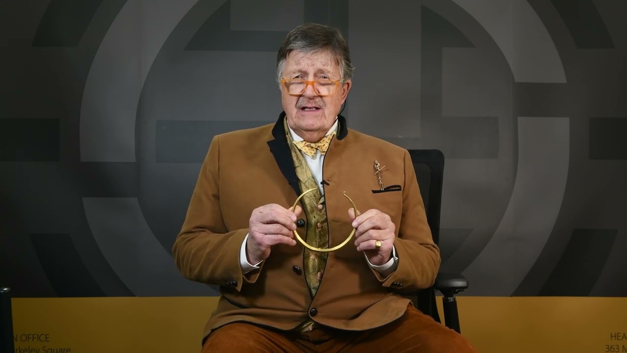 Celtiberian Gold Neck Torc - Lot 357 - with Tim Wonnacott