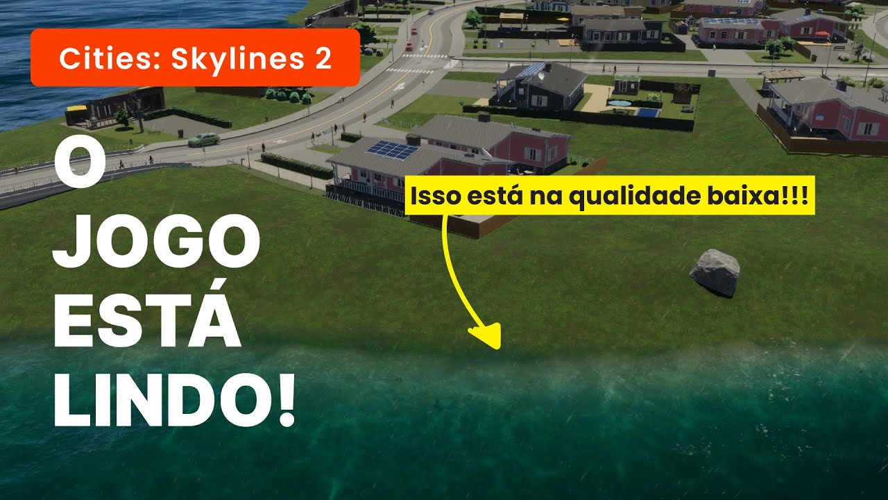 Cities Skylines 2 - Gráficos, Corrigindo o Grid e Tutorial das novas mecânicas! - [PT-BR]