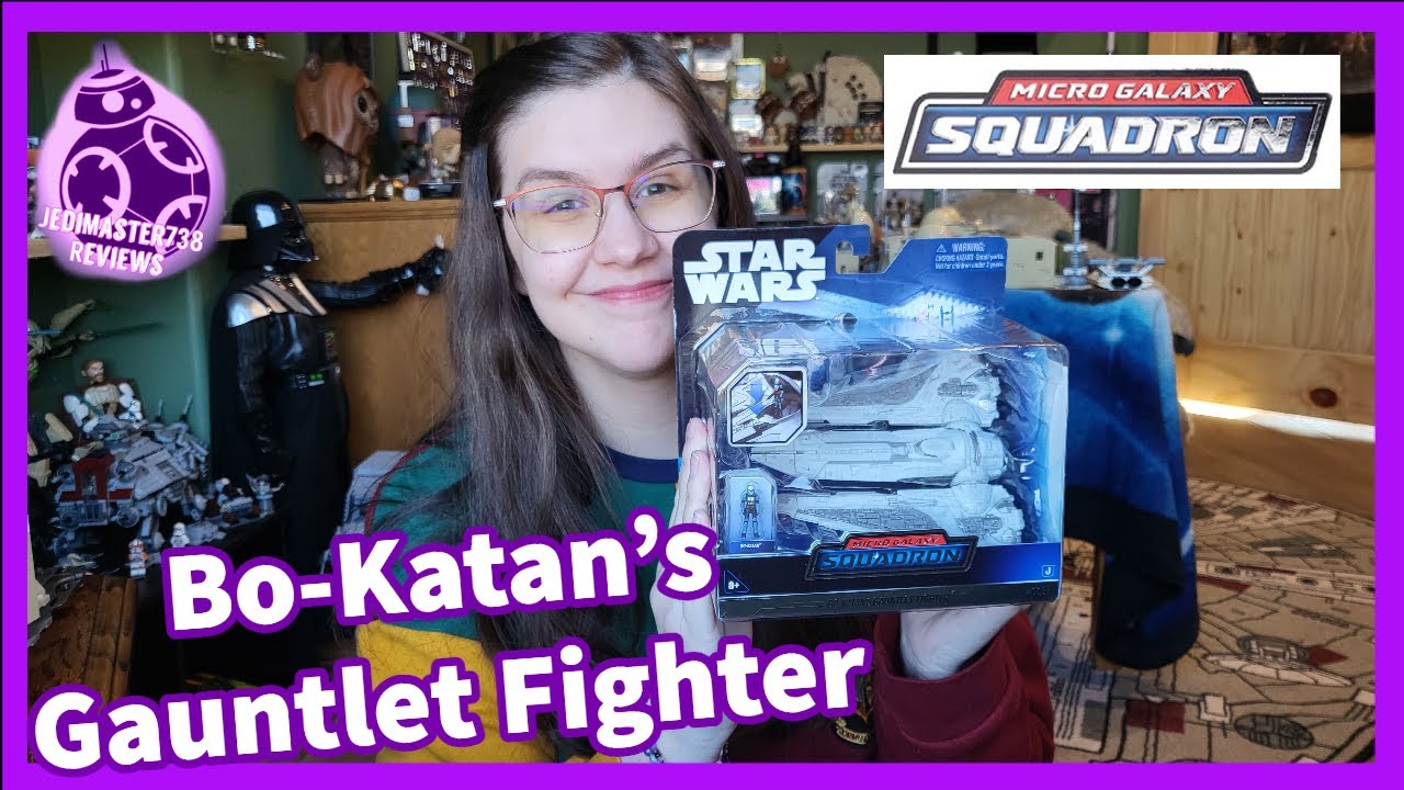 Star Wars Micro Galaxy Squadron Series 2: Bo-Katan's Gauntlet Fighter Review | JediMaster738