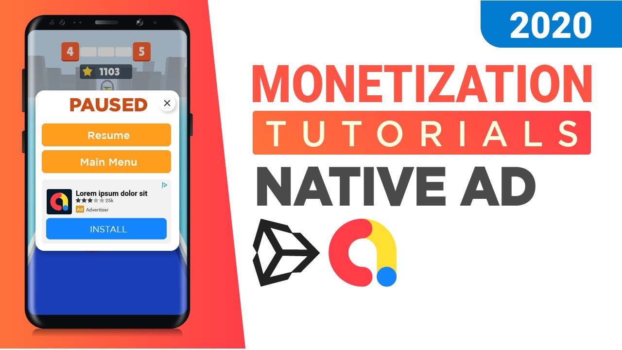 Unity Admob Native Ad Advanced, 8 steps