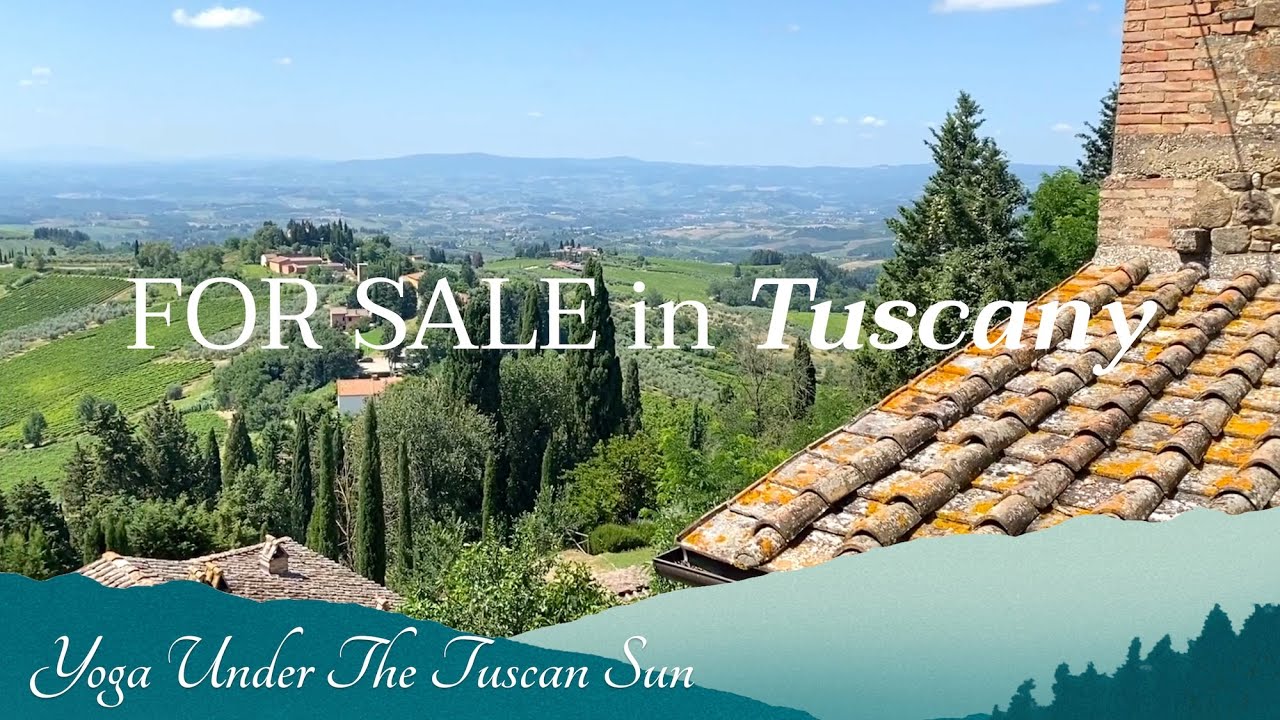 Tour This Tower House FOR SALE Near Florence, Tuscany, Italy 🏡 Italian Property Tours 🇮🇹