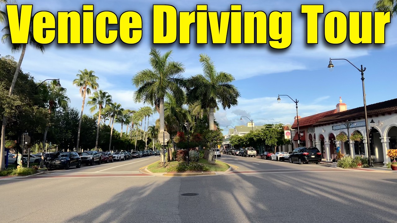 Full Driving Tour: Venice Island in Venice, Florida