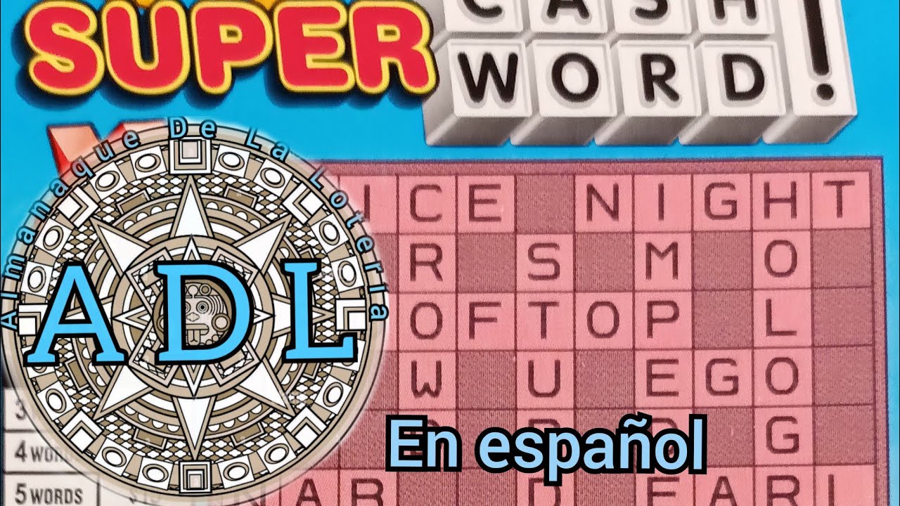 Cómo se juega el (Super Crossword) de la lotería de Texas