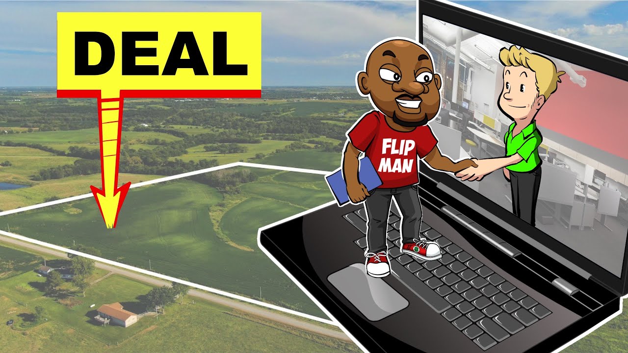 How to Find Great Land Deals to Wholesale and Flip With No Money