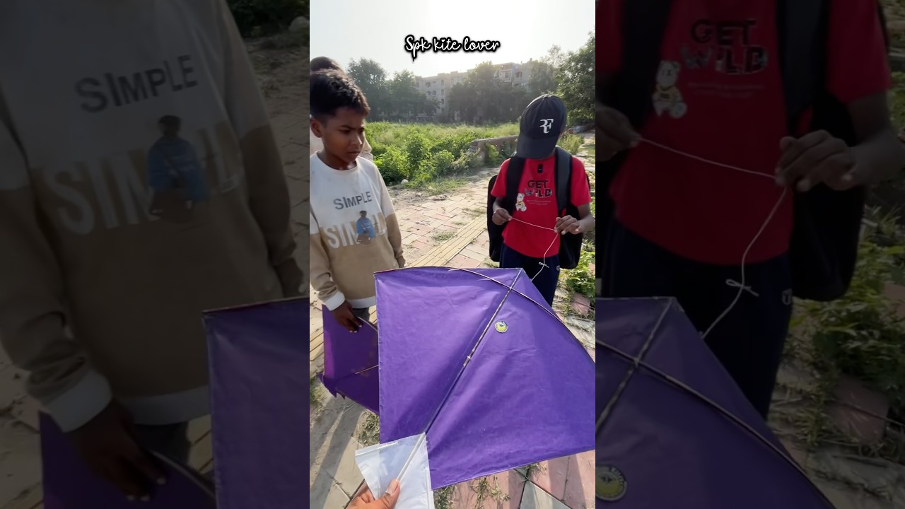 Kite Looting On🔝 #patang #kite #kitelooting #kitelover #shortsfeed #shorts