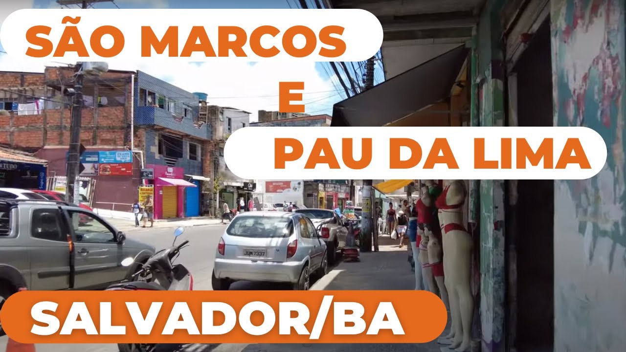 Comércio Forte na Comunidade de São Marcos e Pau da Lima - Walking Salvador Bahia (07 Março,2023)