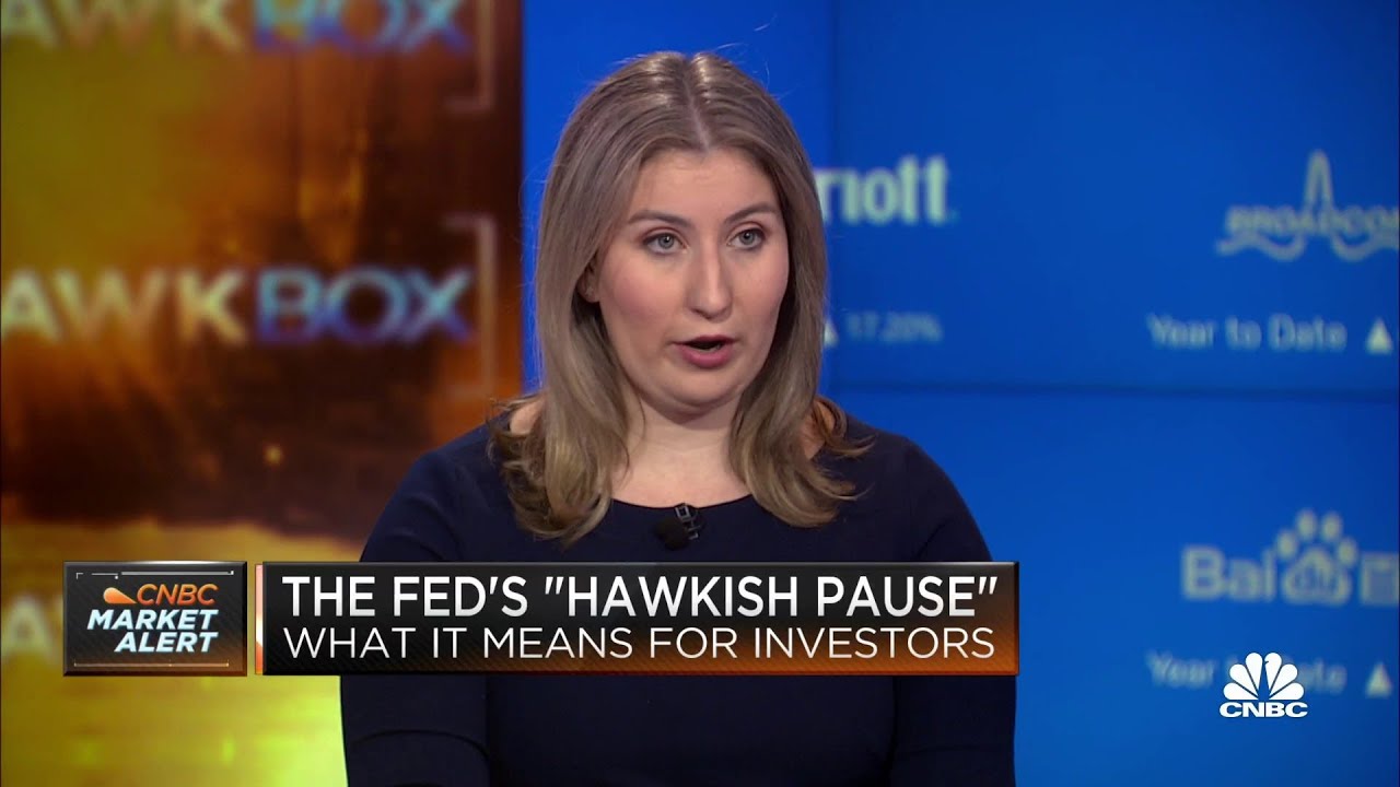 JPMorgan Asset Management's Kelsey Berro outlines the 3 reasons behind the Fed's 'hawkish tone'