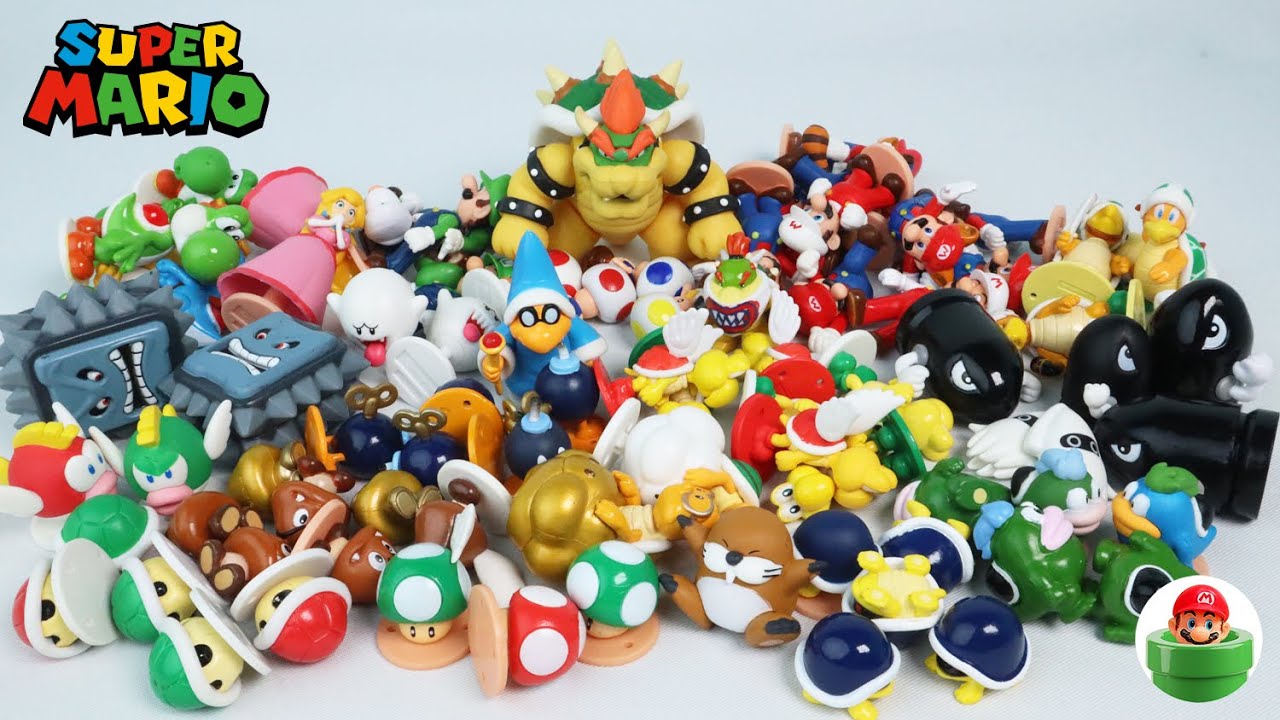スーパーマリオフィギュアコレクション★大量のフィギュアからキャラクターごとに集める！ SUPER MARIO COLLECTION