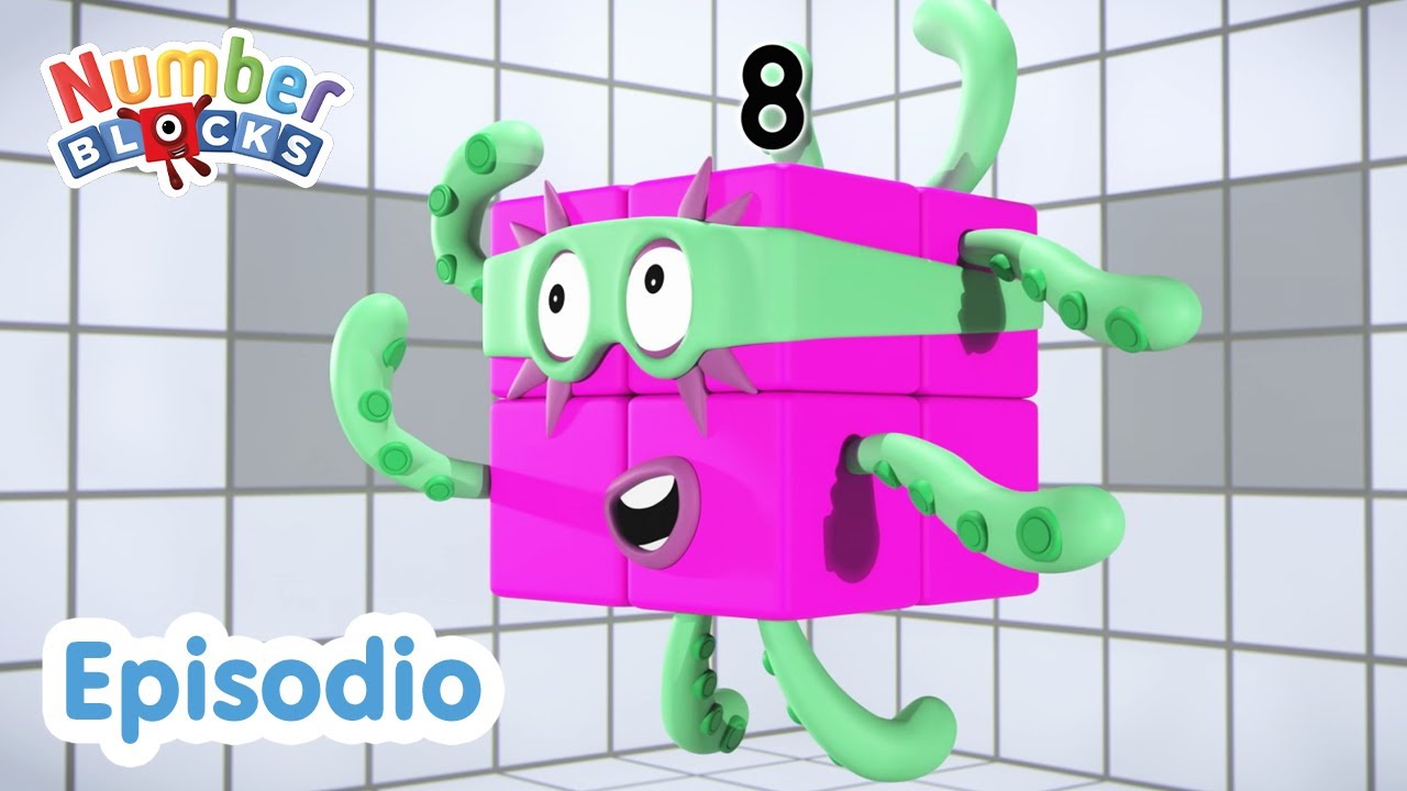 Ahora en 3D | @Numberblocks en Español | Episodios completos