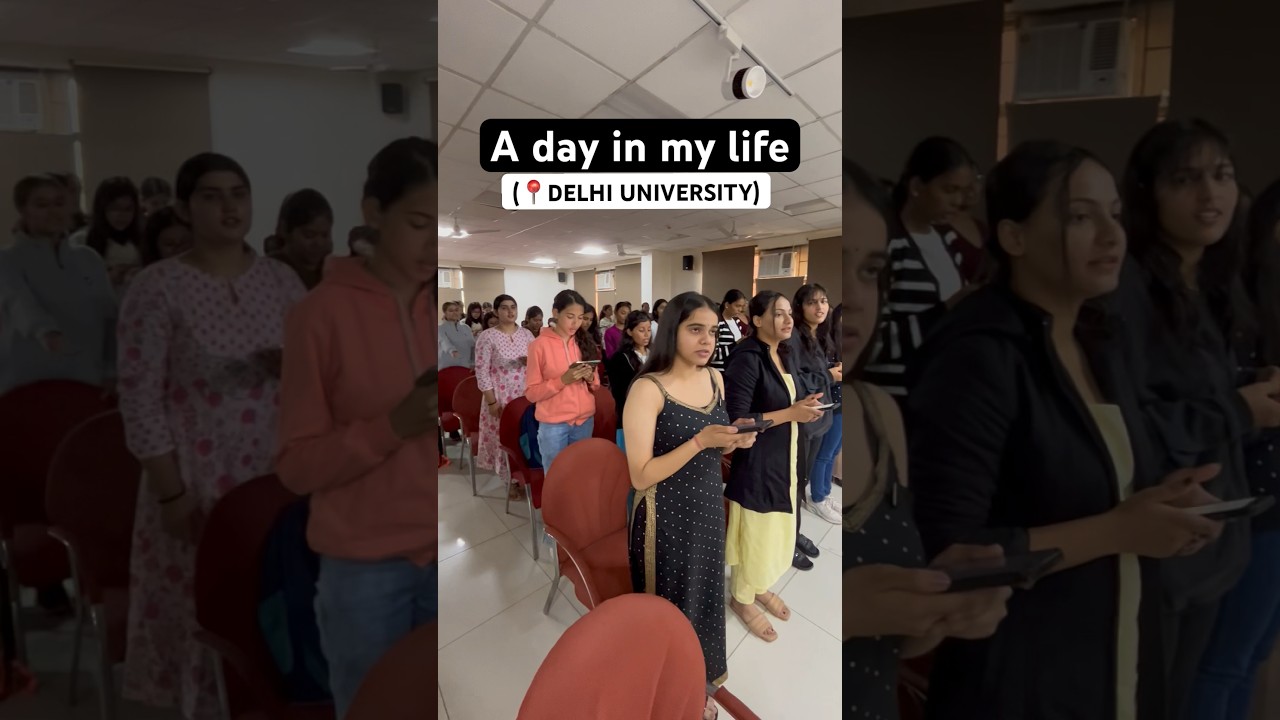 A day in my life at DELHI UNIVERSITY ||Maitreyi college😮&zwj;💨#delhiuniversity#southcampus#northcampus
