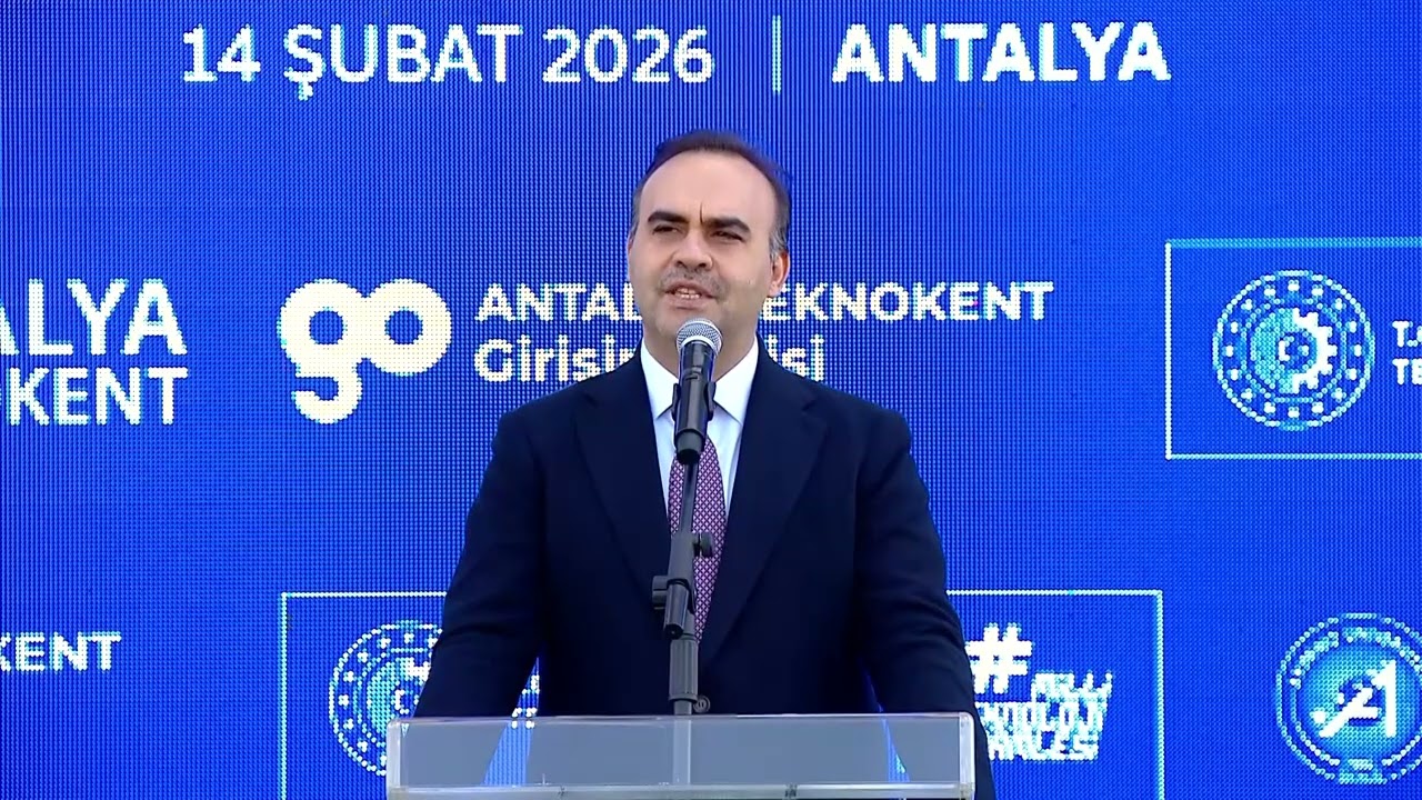 Antalya Teknokent Ar-Ge 4 Binası ve GO Girişim Ofisi Açılış Töreni - Sayın Mehmet Fatih Kacır